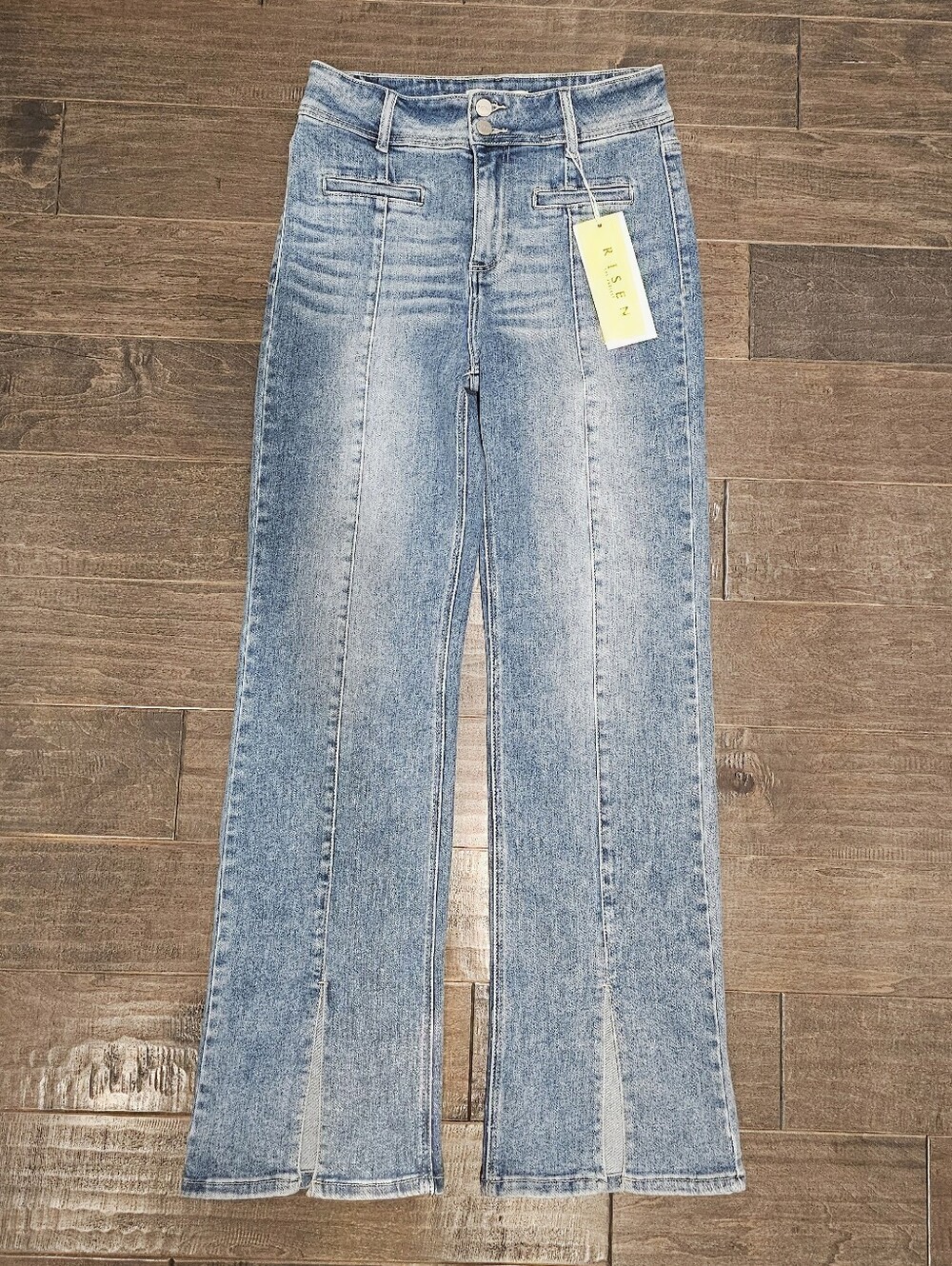 Brand New Risen Skyline High Rise Ankle Straight Leg Jeans Sz 11/30 - Picture 6 of 15